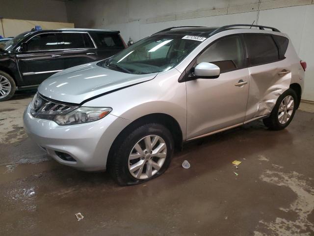 NISSAN MURANO S 2011 with VIN JN8AZ1MW9BW151700 - Photo from auction