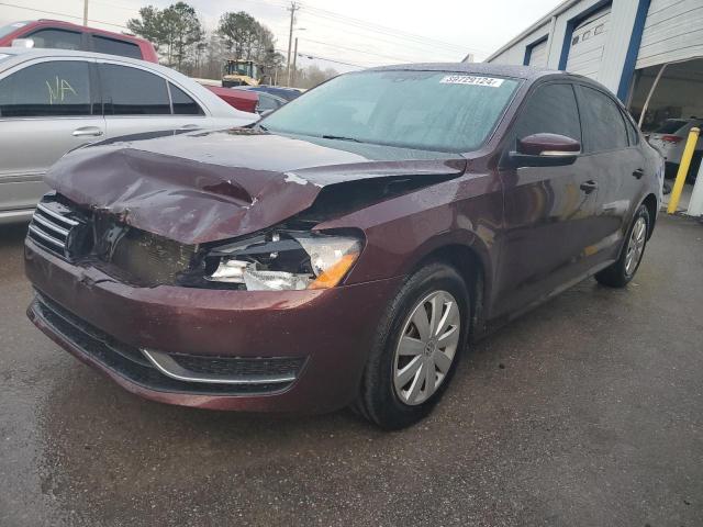 VOLKSWAGEN PASSAT S 2013 with VIN 1VWAP7A36DC061078 - Photo from auction