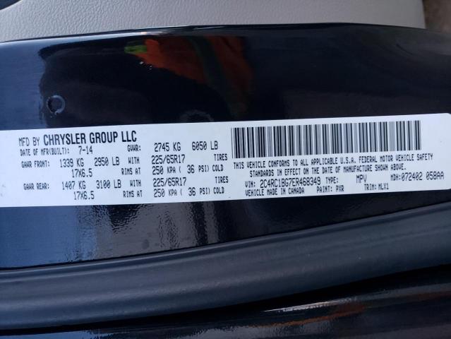 Photo 14 from auction – 2014 CHRYSLER TOWN & COU with VIN 2C4RC1BG7ER468349
