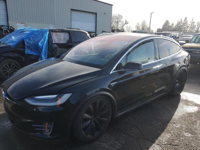 TESLA MODEL X 2016 with VIN 5YJXCAE25GF022402 - Photo from auction