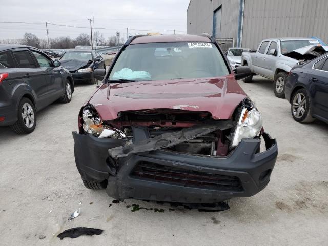 Photo 5 from auction – 2005 HONDA CR-V LX with VIN JHLRD68535C003594