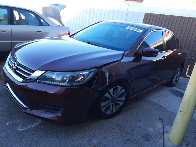 Photo 1 from auction – 2014 HONDA ACCORD LX with VIN 1HGCR2F33EA302322