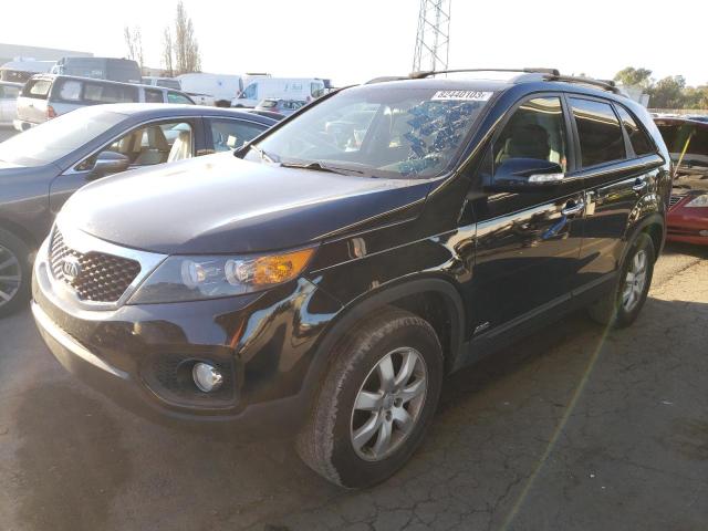 KIA SORENTO LX 2013 with VIN 5XYKTDA67DG345844 - Photo from auction