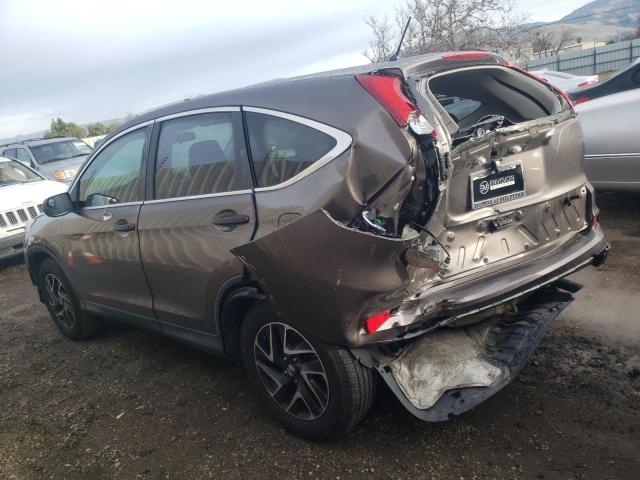 Photo 2 from auction – 2016 HONDA CR-V SE with VIN 2HKRM3H41GH546680