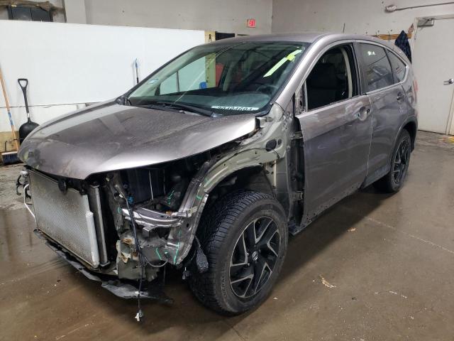 Photo 1 from auction – 2016 HONDA CR-V SE with VIN 5J6RM4H42GL025415