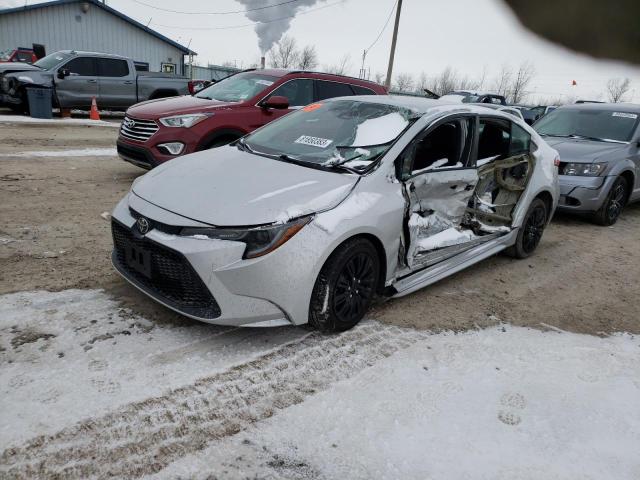 TOYOTA COROLLA LE 2020 with VIN 5YFEPRAE2LP038243 - Photo from auction