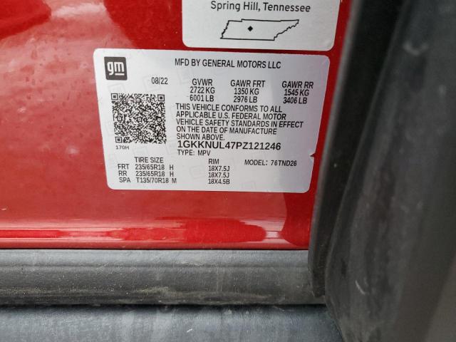 Photo 14 from auction – 2023 GMC ACADIA SLT with VIN 1GKKNUL47PZ121246