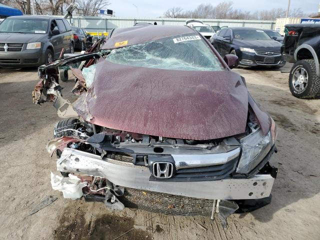 Photo 5 from auction – 2012 HONDA CIVIC LX with VIN 2HGFB2F51CH596384