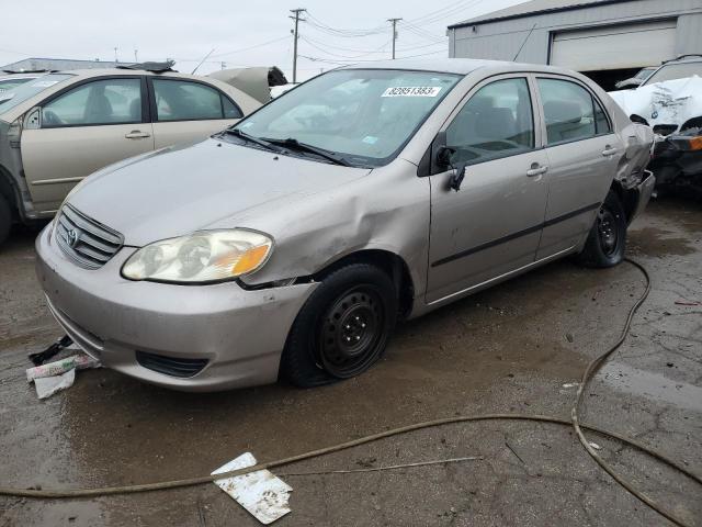 TOYOTA COROLLA CE 2003 with VIN 1NXBR32E33Z072151 - Photo from auction