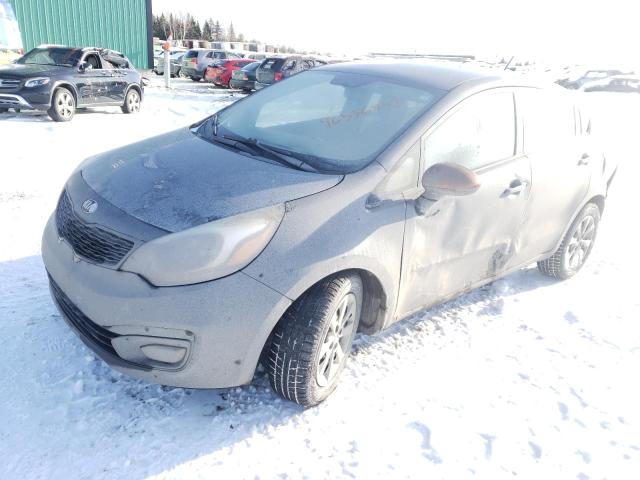 KIA RIO LX 2013 with VIN KNADM4A36D6291738 - Photo from auction