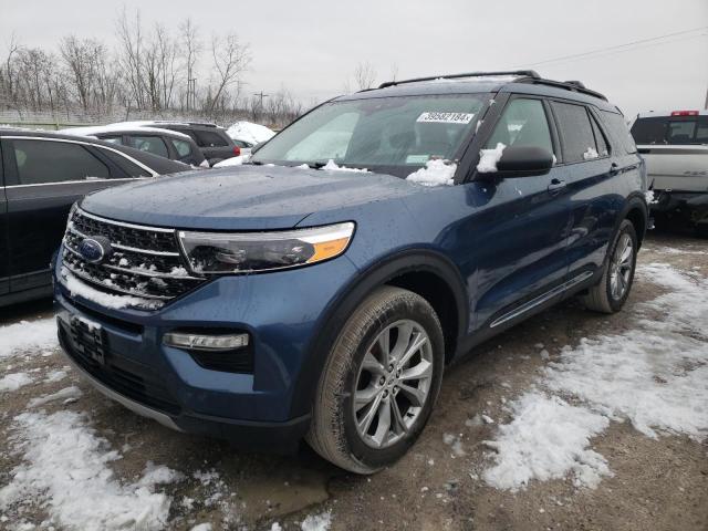 FORD EXPLORER X 2020 with VIN 1FMSK8DH3LGB50810 - Photo from auction