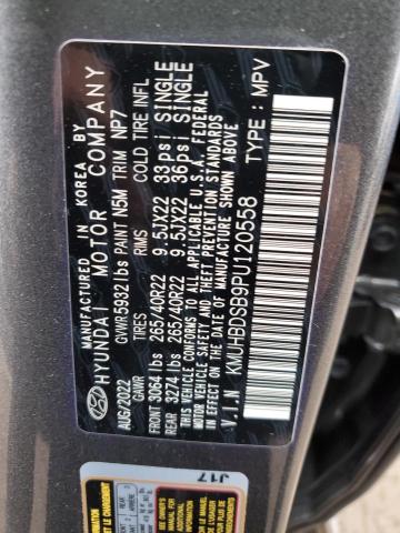 Photo 14 from auction – 2023 GENESIS GV80 BASE with VIN KMUHBDSB9PU120558