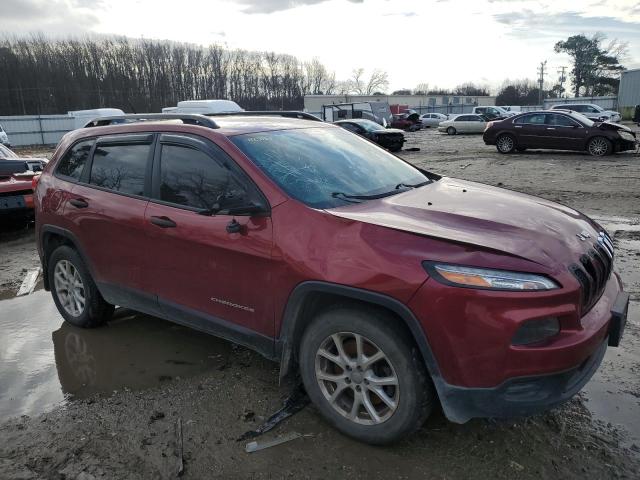 Photo 4 from auction – 2015 JEEP CHEROKEE S with VIN 1C4PJMAB9FW777432