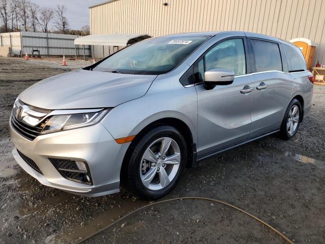 HONDA ODYSSEY EX 2018 with VIN 5FNRL6H76JB109830 - Photo from auction