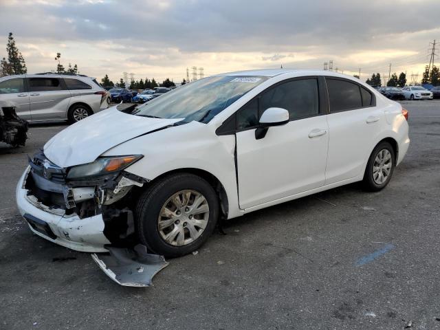 HONDA CIVIC LX 2012 with VIN 19XFB2F55CE391595 - Photo from auction