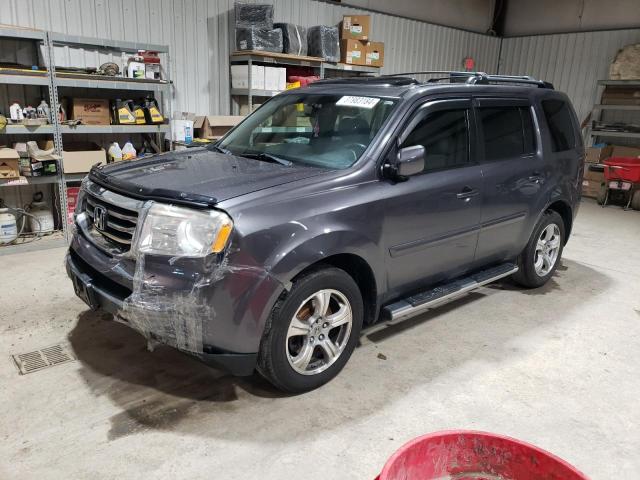 HONDA PILOT EXLN 2015 with VIN 5FNYF4H79FB018758 - Photo from auction