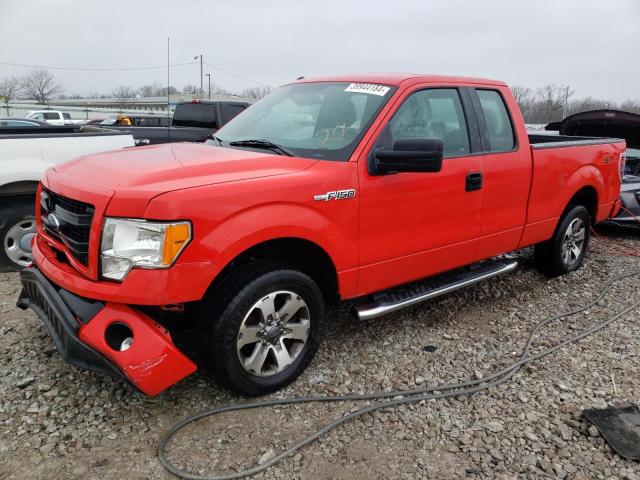 FORD F150 SUPER 2013 with VIN 1FTEX1CM2DFD98854 - Photo from auction