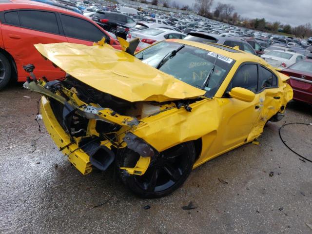 DODGE CHARGER SX 2018 with VIN 2C3CDXHG1JH157338 - Photo from auction