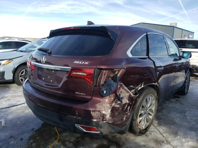 Photo 3 from auction – 2015 ACURA MDX TECHNO with VIN 5FRYD4H47FB008093