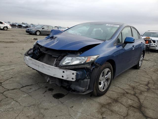 HONDA CIVIC LX 2013 with VIN 19XFB2F51DE209635 - Photo from auction