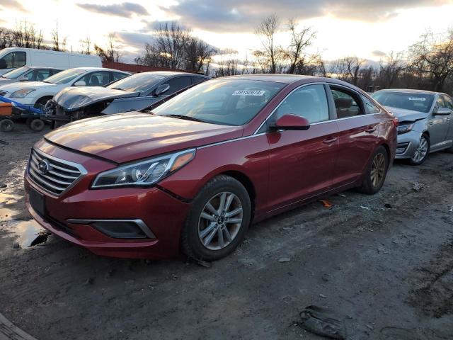 HYUNDAI SONATA SE 2016 with VIN 5NPE24AFXGH376552 - Photo from auction