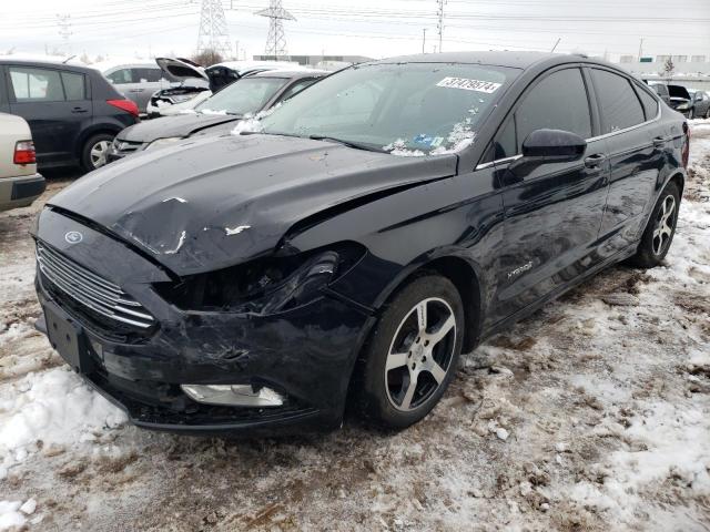 FORD FUSION SE 2017 with VIN 3FA6P0LU7HR357293 - Photo from auction
