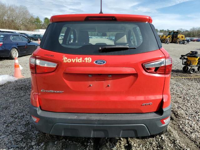 Photo 6 from auction – 2019 FORD ECOSPORT S with VIN MAJ6S3FL6KC256612
