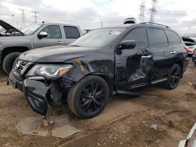 NISSAN PATHFINDER 2018 with VIN 5N1DR2MM2JC666742 - Photo from auction