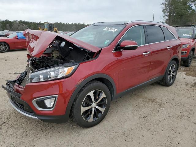 KIA SORENTO EX 2016 with VIN 5XYPH4A15GG121052 - Photo from auction