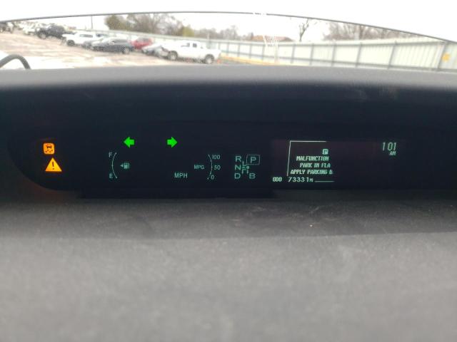 Photo 9 from auction – 2010 TOYOTA PRIUS with VIN JTDKN3DU6A0177758