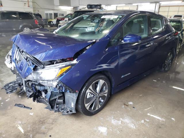 NISSAN LEAF S 2019 with VIN 1N4AZ1CP9KC302466 - Photo from auction