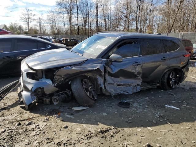 TOYOTA HIGHLANDER 2020 with VIN 5TDHZRBH2LS019019 - Photo from auction
