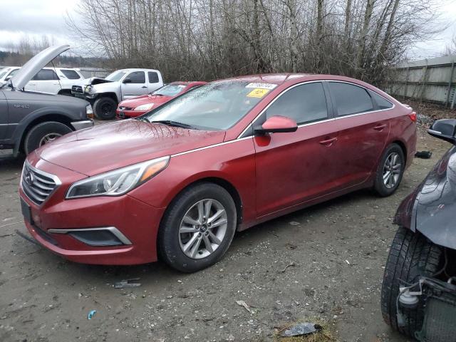 HYUNDAI SONATA SE 2016 with VIN 5NPE24AF1GH345822 - Photo from auction