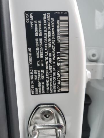 Photo 14 from auction – 2020 PORSCHE MACAN with VIN WP1AA2A5XLLB07811