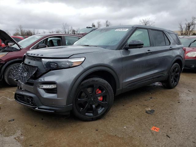 FORD EXPLORER S 2022 with VIN 1FM5K8GC3NGA72058 - Photo from auction