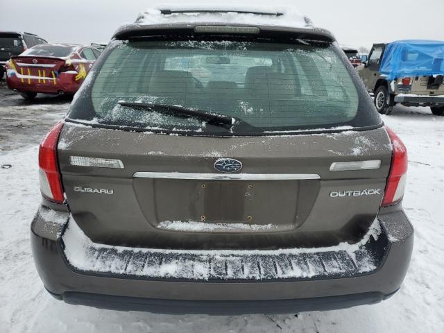 Photo 6 from auction – 2008 SUBARU OUTBACK 2. with VIN 4S4BP62C587304096