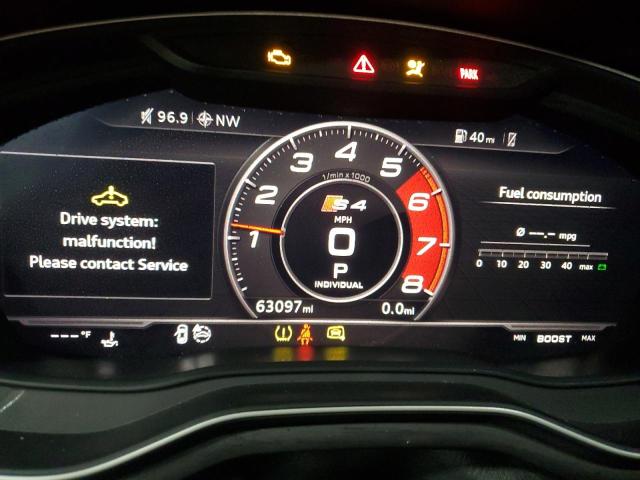 Photo 9 from auction – 2018 AUDI S4 PRESTIG with VIN WAUC4AF46JA001339