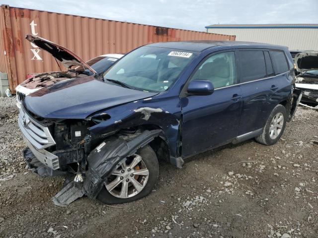 TOYOTA HIGHLANDER 2013 with VIN 5TDZA3EH0DS042403 - Photo from auction