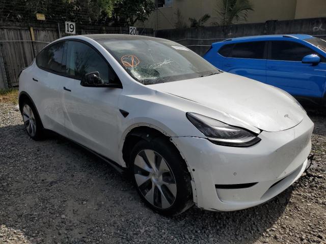 Photo 4 from auction – 2021 TESLA MODEL Y with VIN 5YJYGDED8MF131430
