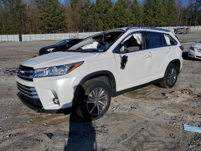 TOYOTA HIGHLANDER 2019 with VIN 5TDKZRFH0KS332584 - Photo from auction