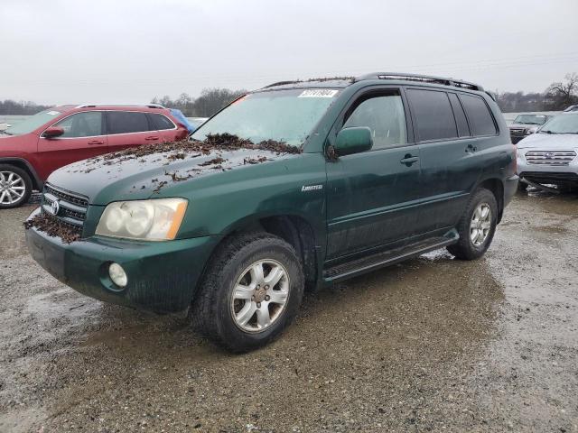 TOYOTA HIGHLANDER 2002 with VIN JTEHF21A220072577 - Photo from auction