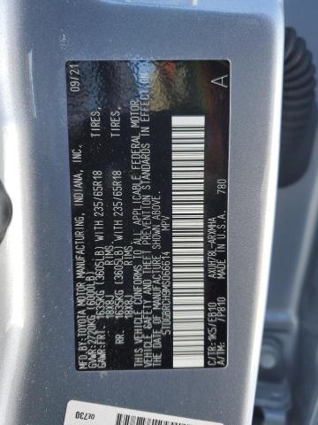 Zdjęcie 14 z aukcji – 2021 TOYOTA HIGHLANDER z VIN 5TDGBRCH9MS066614