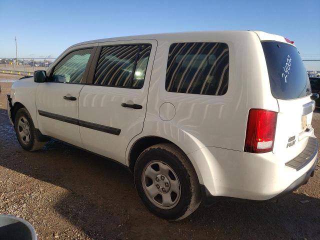 Photo 2 from auction – 2013 HONDA PILOT LX with VIN 5FNYF3H2XDB016092