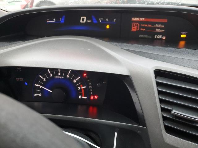 Photo 9 from auction – 2012 HONDA CIVIC LX with VIN 2HGFG3B50CH558061