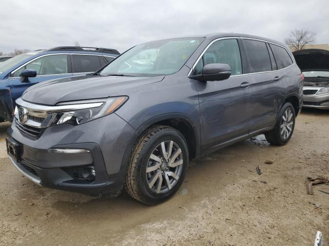 Photo 1 from auction – 2021 HONDA PILOT EXL with VIN 5FNYF6H54MB037774