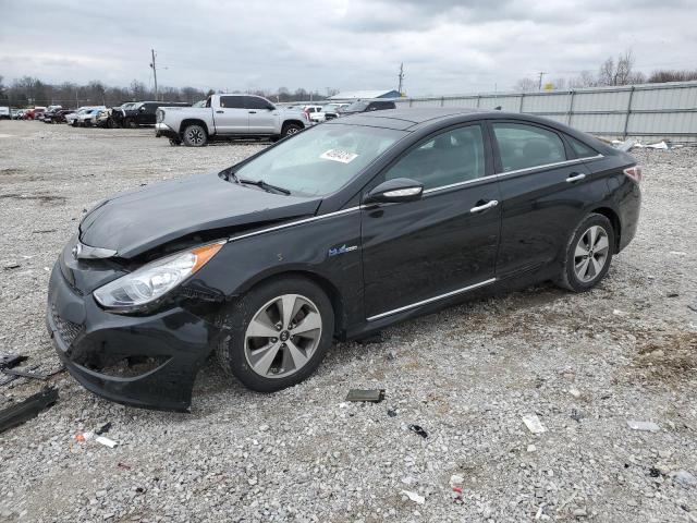 HYUNDAI SONATA HYB 2011 with VIN KMHEC4A45BA018606 - Photo from auction