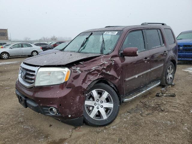 HONDA PILOT TOUR 2015 with VIN 5FNYF4H94FB019821 - Photo from auction
