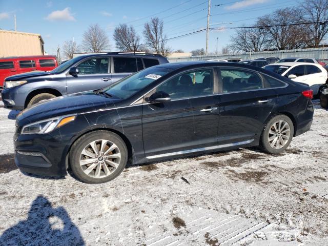 HYUNDAI SONATA SPO 2016 with VIN 5NPE34AF7GH366431 - Photo from auction