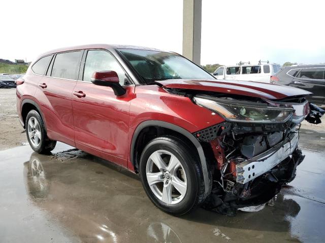 Photo 4 from auction – 2021 TOYOTA HIGHLANDER with VIN 5TDZZRAH4MS524891