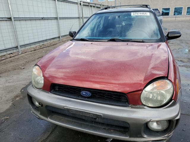 Photo 5 from auction – 2002 SUBARU IMPREZA OU with VIN JF1GG68552G818238